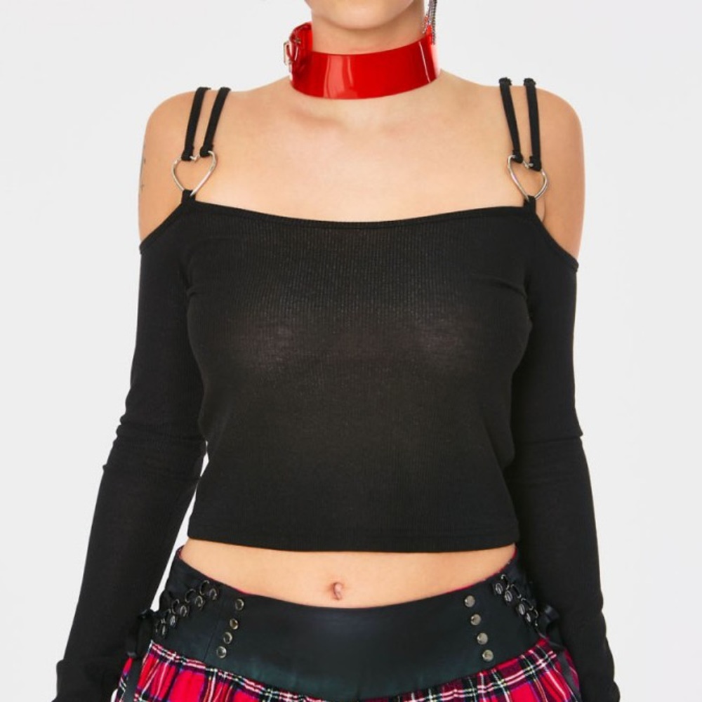 Jawbreaker Sparkly Black Top
